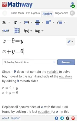 Mathway android App screenshot 3